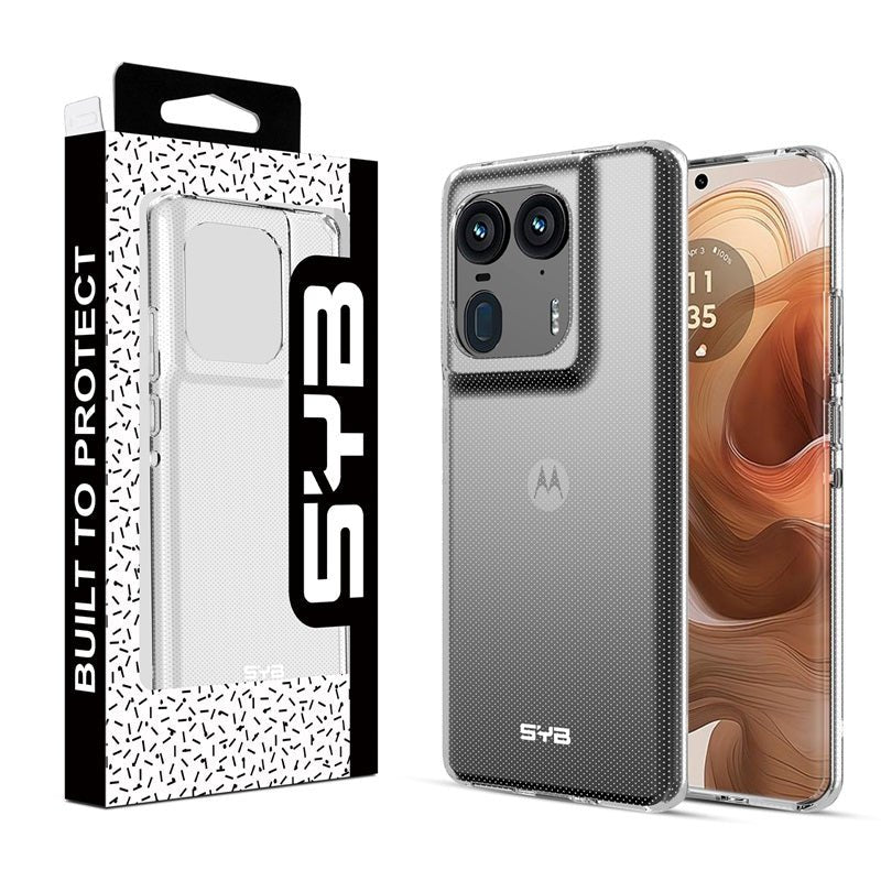 SYB Candy Skin Cover for Motorola Edge 50 Ultra - Glossy Transparent ClearMotorola Edge 50 Ultra