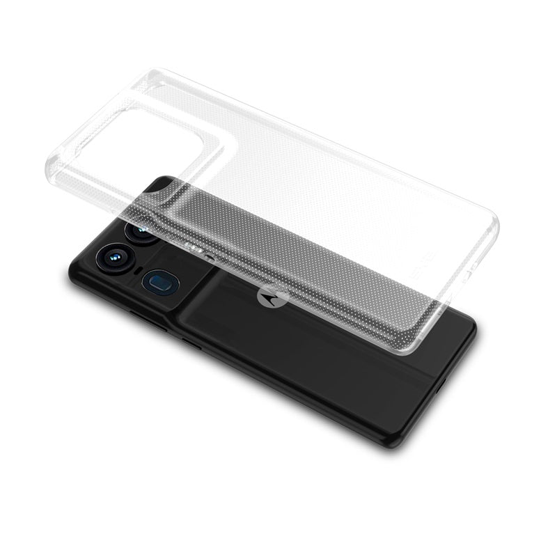 SYB Candy Skin Cover for Motorola Edge 50 Ultra - Glossy Transparent ClearMotorola Edge 50 Ultra