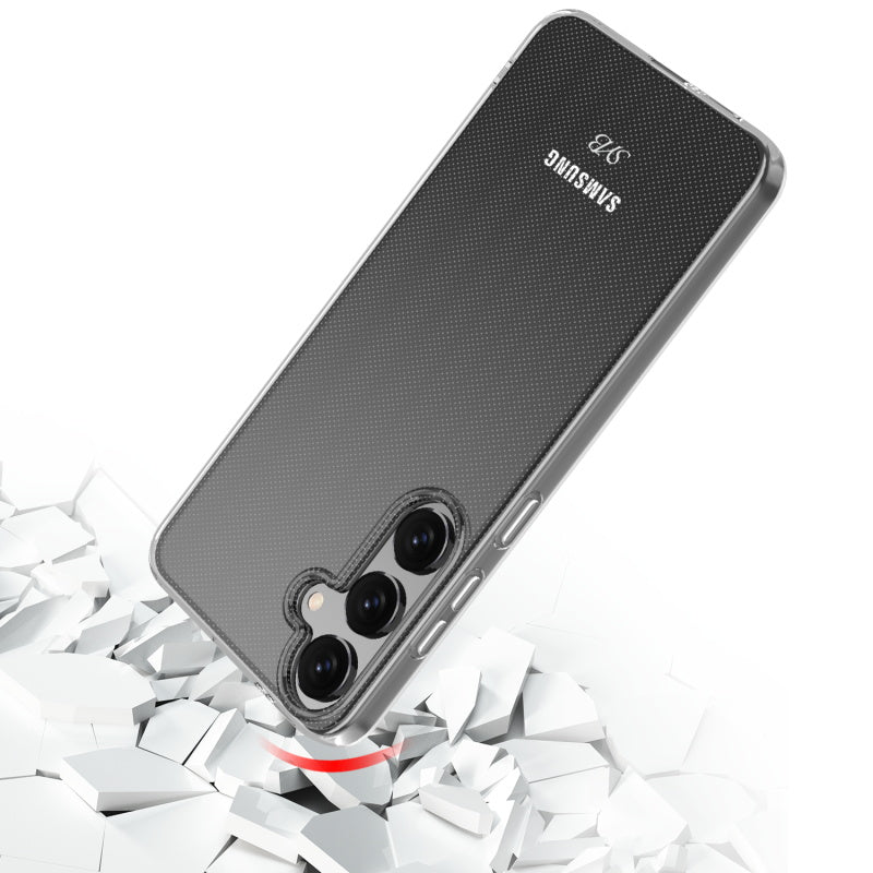 SYB Candy Skin Cover for Samsung Galaxy S24 Plus - Glossy Transparent ClearGalaxy S24+