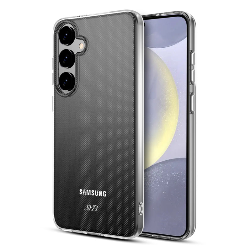 SYB Candy Skin Cover for Samsung Galaxy S24 Plus - Glossy Transparent ClearGalaxy S24+