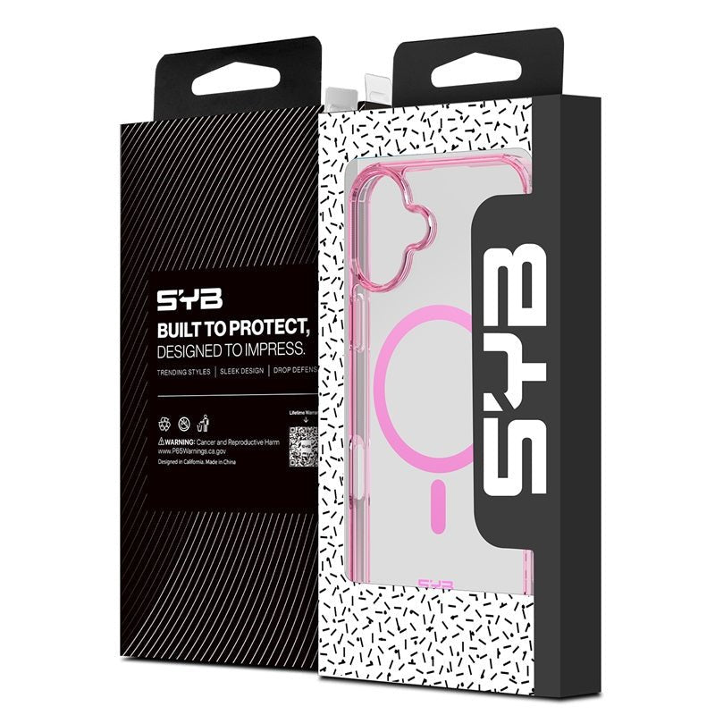 SYB Clear Seriesw/ MagSafe Case for Apple iPhone 16