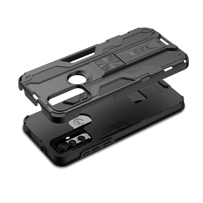 SYB Reflex Series Case w Kickstand for Motorola Moto G Play (2023) - Reflex BlueMyBat Pro