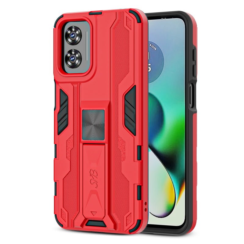 SYB Reflex Series Case w Kickstand for Motorola Moto G Play 4G (2024) - Reflex BlueMoto G Play 4G 2024