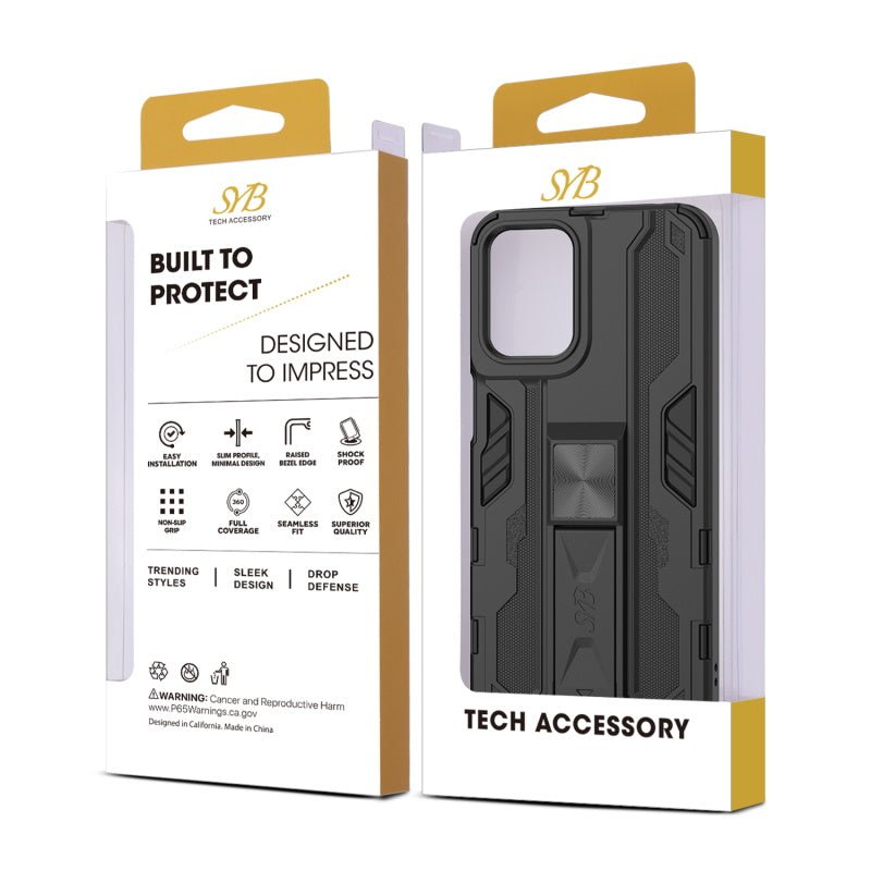 SYB Reflex Series Case w Kickstand for Motorola Moto G Play 4G (2024) - Reflex BlueMoto G Play 4G 2024