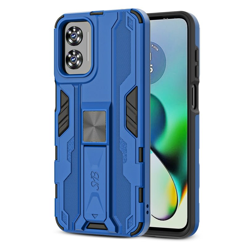 SYB Reflex Series Case w Kickstand for Motorola Moto G Play 4G (2024) - Reflex BlueMoto G Play 4G 2024