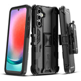 SYB Reflex Series Case with Holster for Samsung Galaxy A15 5G - Black
