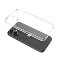 SYB Sturdy Gummy Cover for Apple iPhone 16 - Highly Transparent Clear / Transparent CleariPhone 16