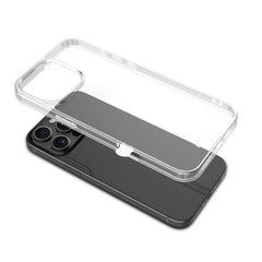 SYB Sturdy Gummy Cover for Apple iPhone 16 Pro Max - Highly Transparent Clear / Transparent Clear