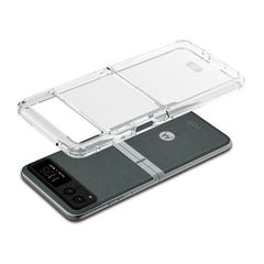 SYB Sturdy Gummy Cover for Motorola razr (2023) - Highly Transparent Clear / Transparent Clearrazr (2023)