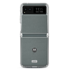 SYB Sturdy Gummy Cover for Motorola razr (2023) - Highly Transparent Clear / Transparent Clearrazr (2023)