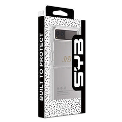 SYB Sturdy Gummy Cover for Motorola razr (2023) - Highly Transparent Clear / Transparent Clearrazr (2023)