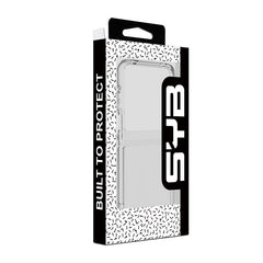 SYB Sturdy Gummy Cover for Motorola razr plus (2024) / razr Plus (2025) - Highly Transparent ClearMotorola razr plus