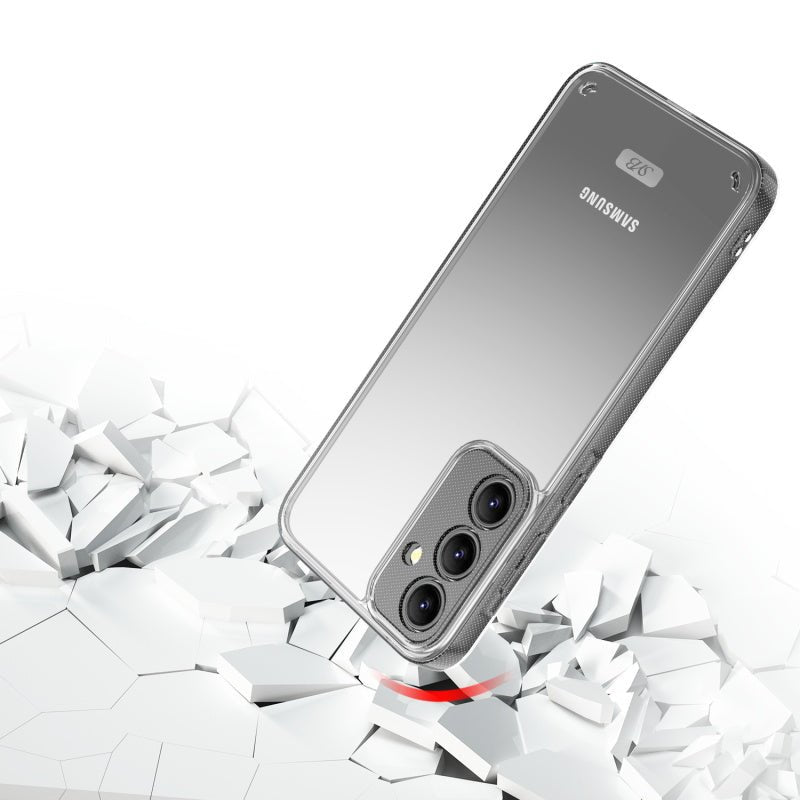 SYB Sturdy Gummy Cover for Samsung Galaxy A35 5G - Highly Transparent Clear / Transparent ClearGalaxy A35 5G