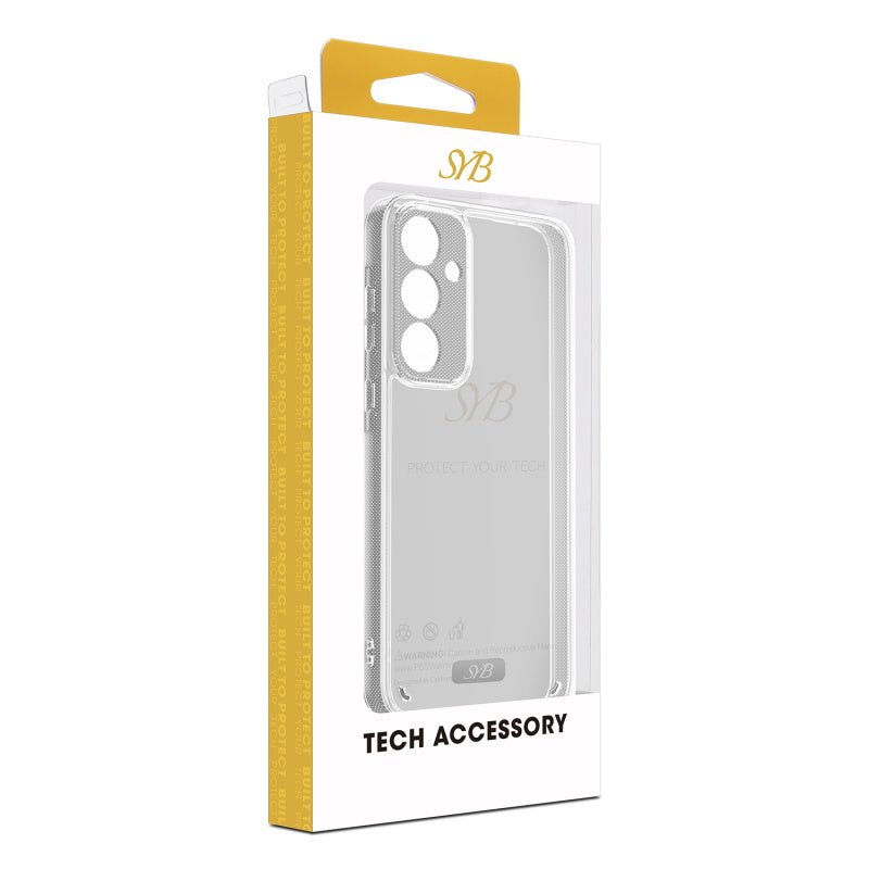 SYB Sturdy Gummy Cover for Samsung Galaxy A35 5G - Highly Transparent Clear / Transparent ClearGalaxy A35 5G