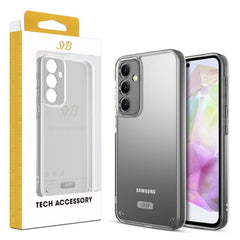 SYB Sturdy Gummy Cover for Samsung Galaxy A35 5G - Highly Transparent Clear / Transparent ClearGalaxy A35 5G