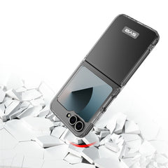 SYB Sturdy Gummy Cover for Samsung Galaxy Z Flip6 - Highly Transparent Clear / Transparent ClearGalaxy Z Flip6