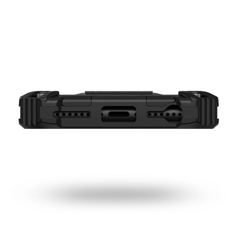 SYB Sturdy Hybrid Protector Cover (with Stand) for Apple iPhone SE (2022) / SE (2020) - Black / BlackMyBat Pro