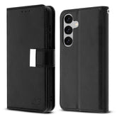 SYB Wallet Folio Case for Samsung Galaxy S24 Plus - Black / BlackGalaxy S24+