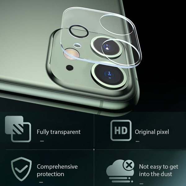Tempered Glass Camera Lens Screen ProtectoriPhone 11