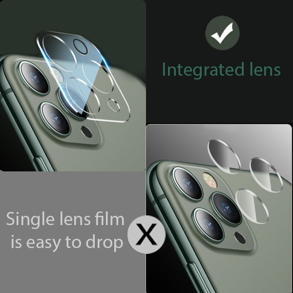Tempered Glass Camera Lens Screen ProtectoriPhone 11