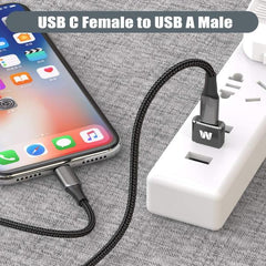 USB - C Female to USB - A Male AdapterMyBat