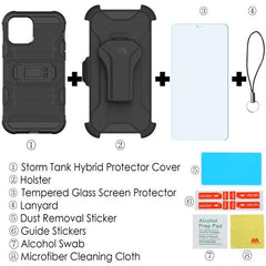 Mybat Pro 3 - In - 1 Storm Tank Series Combo Case For iPhone 12 MiniiPhone 12 Mini