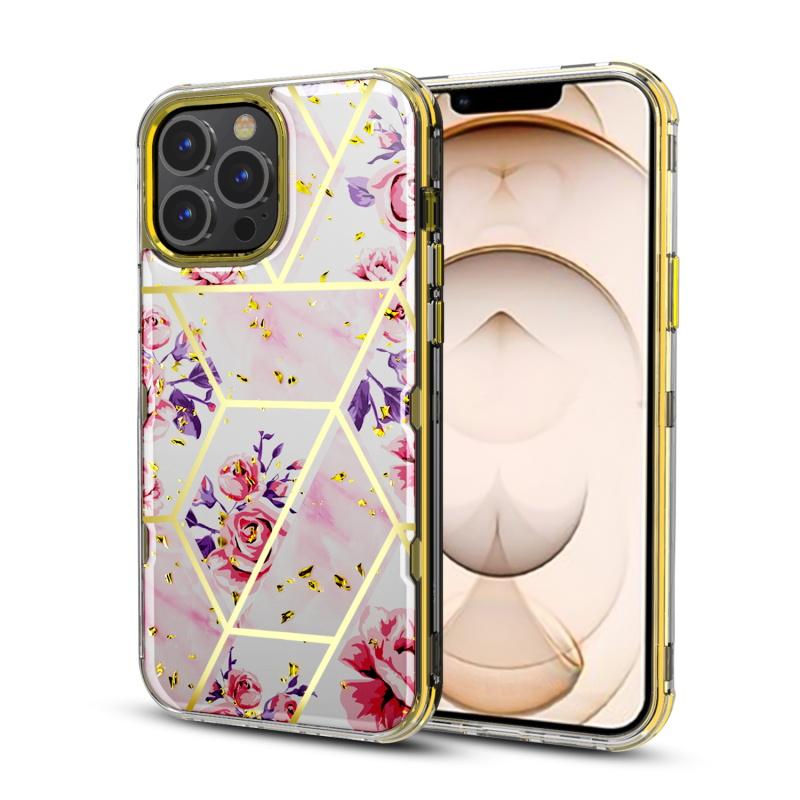 MyBat Pro Tuff Kleer Marble Series Case For iPhone 13 ProiPhone 13 Pro