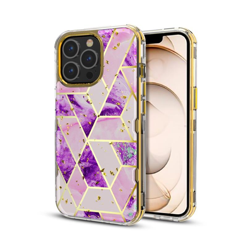 MyBat Pro Tuff Kleer Marble Series Case For iPhone 13 ProiPhone 13 Pro