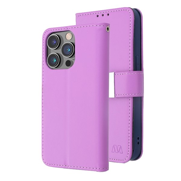 iPhone 14 Pro Max Folio Wallet Case+ RFID Blocking – MyBat Pro