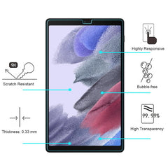 Full Coverage Tempered Glass Tablet Screen ProtectorGalaxy Tab A7 Lite