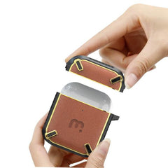 Mybat Pro Leather Armor Series Case For AirPods 1 / 2AirPods 1 / 2