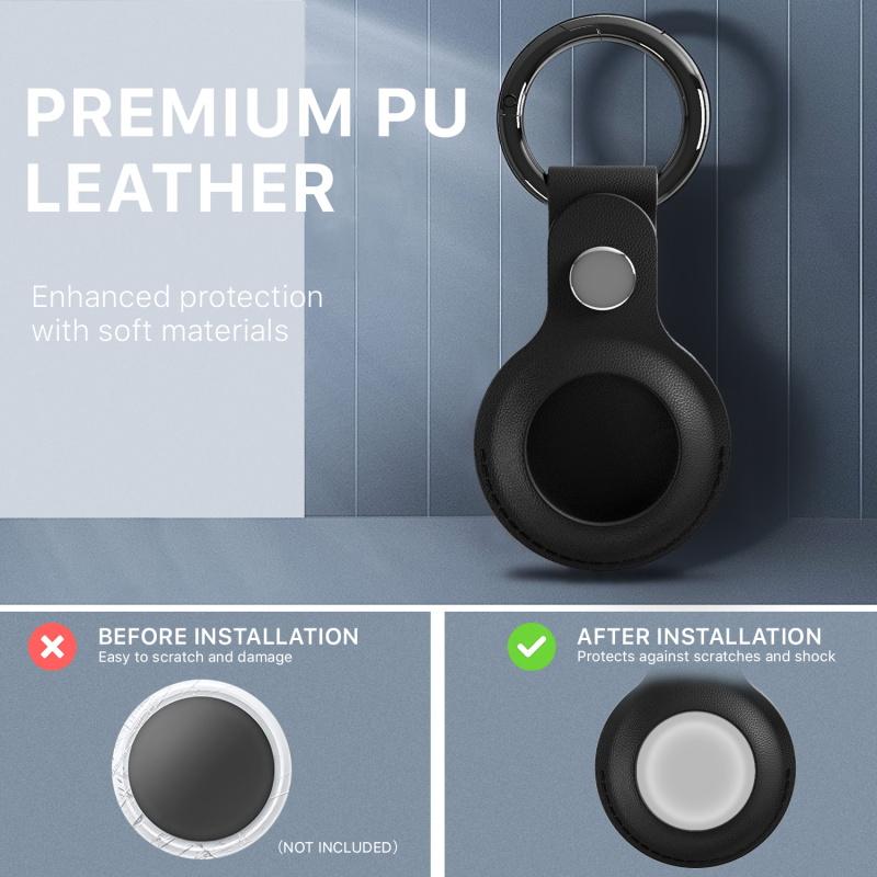 Leather Keychain CaseApple