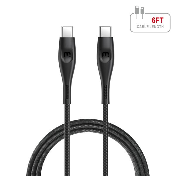 USB - C to USB - C Quick Charging Cable (6 FT)MyBat Pro