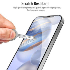 Full Coverage Tempered Glass Screen ProtectoriPhone 12 / 12 Pro