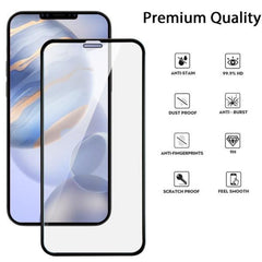 Full Coverage Tempered Glass Screen ProtectoriPhone 12 / 12 Pro