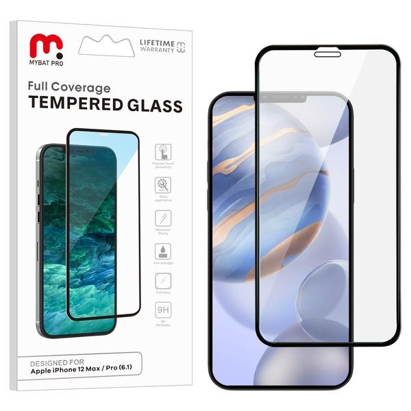 Full Coverage Tempered Glass Screen ProtectoriPhone 12 / 12 Pro