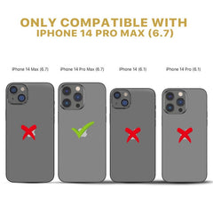 Full Coverage Tempered Glass Screen ProtectoriPhone 14 Pro Max