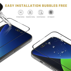 Full Coverage Tempered Glass Screen ProtectoriPhone 14 Pro Max