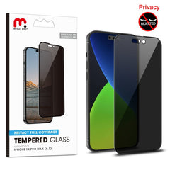 Privacy Full Coverage Tempered Glass Screen ProtectoriPhone 14 Pro Max