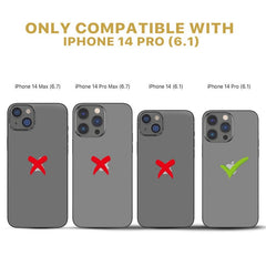 Full Coverage Tempered Glass Screen ProtectoriPhone 14 Pro