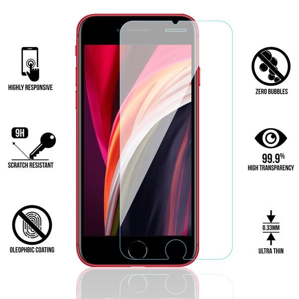 Tempered Glass Screen ProtectoriPhone SE/8/7/6s