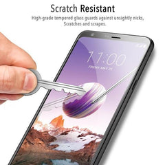 Full Coverage Tempered Glass Screen ProtectorStylo 5