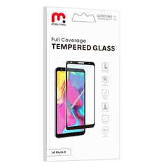 Full Coverage Tempered Glass Screen ProtectorStylo 5