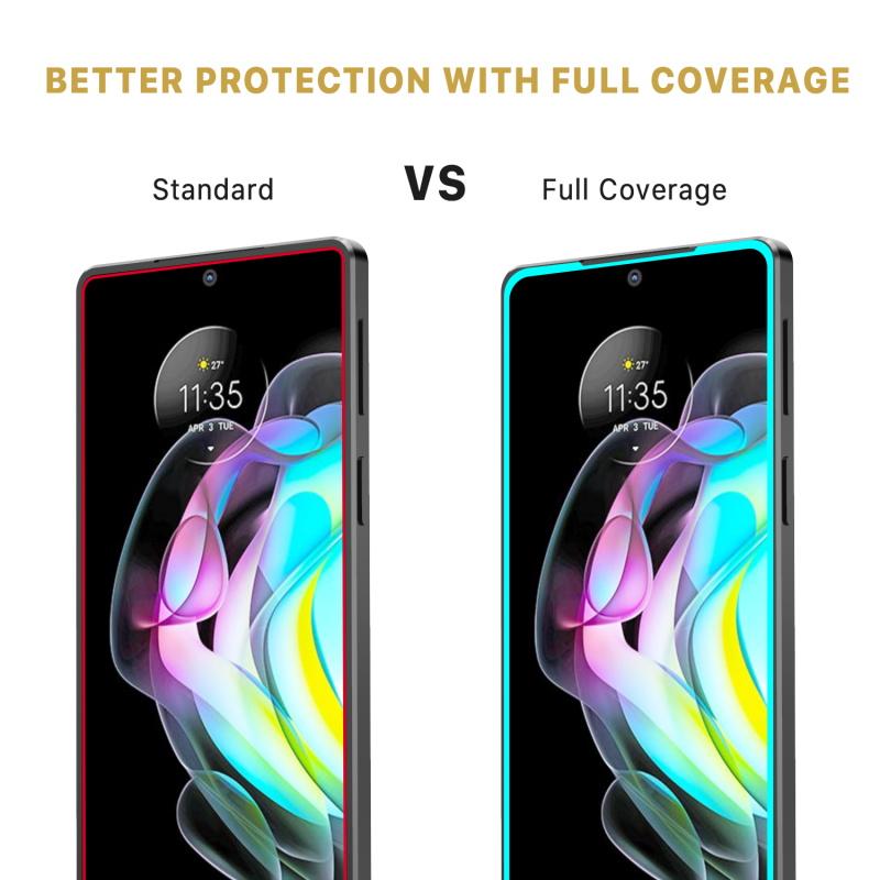 Full Coverage Tempered Glass Screen ProtectorEdge 20 / 20 Lite / 20 Pro