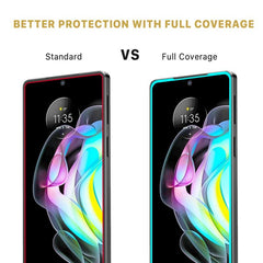Full Coverage Tempered Glass Screen ProtectorEdge 20 / 20 Lite / 20 Pro