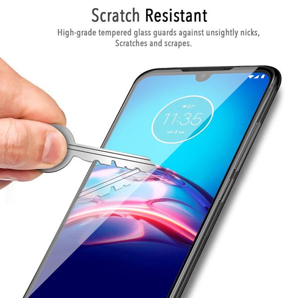 Full Coverage Tempered Glass Screen ProtectorMoto E7 2020 / E 2020