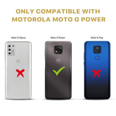 Full Coverage Tempered Glass Screen ProtectorMoto G Power 2021