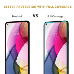 Full Coverage Tempered Glass Screen ProtectorMoto G Stylus 5G 2021