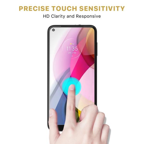 Full Coverage Tempered Glass Screen ProtectorMoto G Stylus 5G 2021