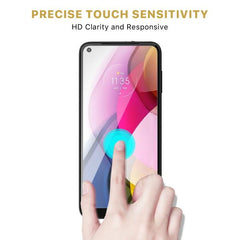 Full Coverage Tempered Glass Screen ProtectorMoto G Stylus 5G 2021